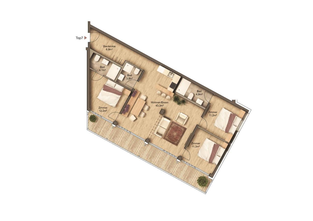 Panorama Residence Moesern Seefeld in Tirol Ngoại thất bức ảnh